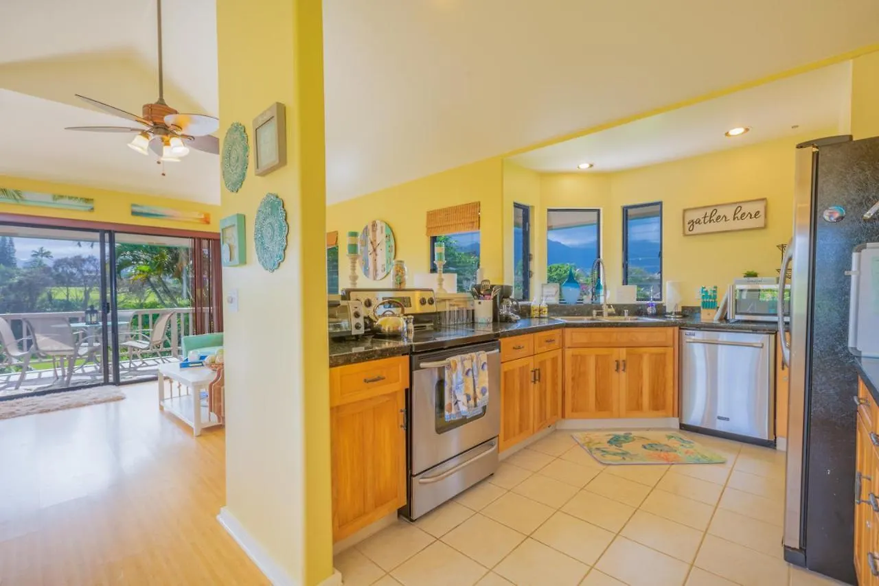 Hanalei Bay Villa Cottage 2Br 2Ba With Mountain Views Hbv24 普林斯维尔