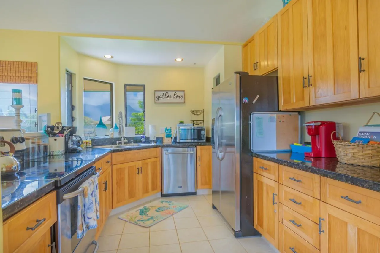 Hanalei Bay Villa Cottage 2Br 2Ba With Mountain Views Hbv24 普林斯维尔