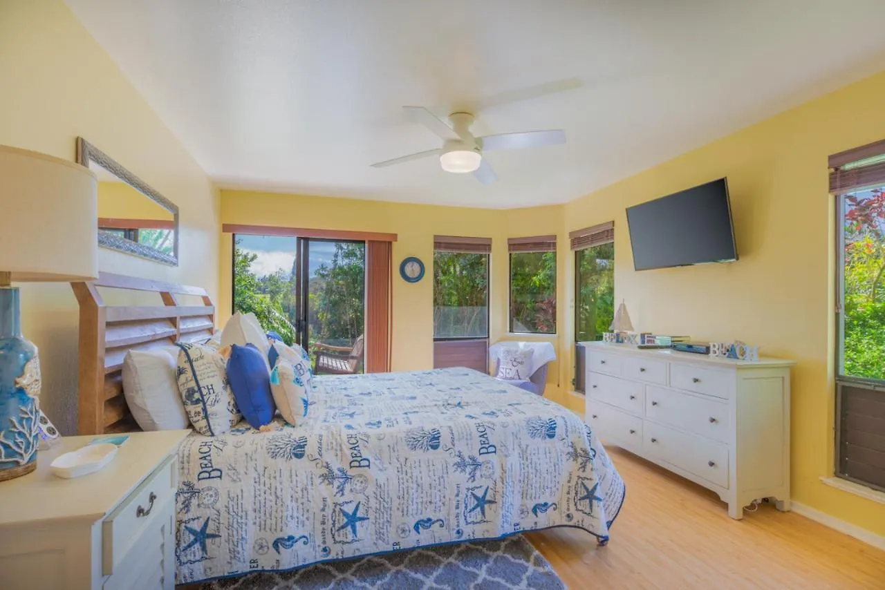 Hanalei Bay Villa Cottage 2Br 2Ba With Mountain Views Hbv24 Princeville Estados Unidos